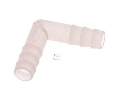 10 mm PVDF L-Slangkoppeling [2 Stuks]