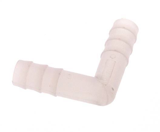10 mm PVDF L-Slangkoppeling [2 Stuks]