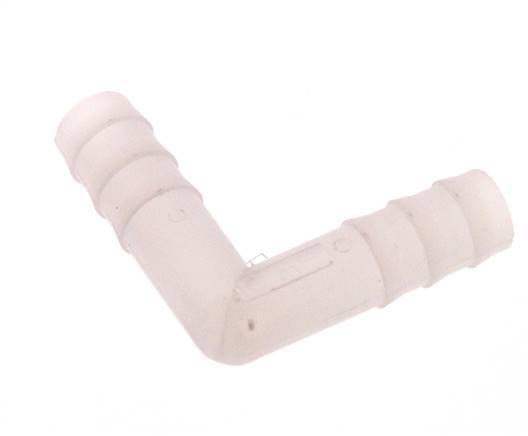 10 mm PVDF L-Slangkoppeling [2 Stuks]