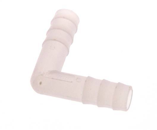 10 mm PVDF L-Slangkoppeling [2 Stuks]