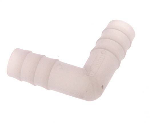 13 mm PVDF L-Slangkoppeling [2 Stuks]