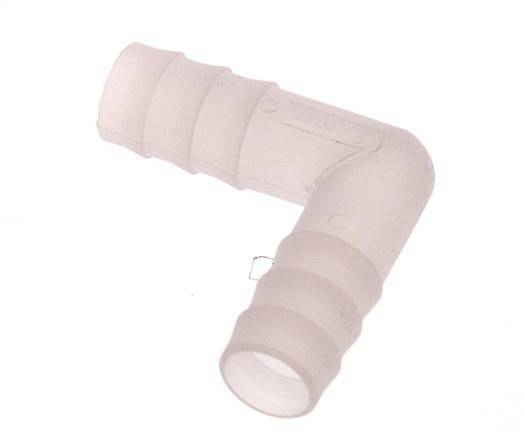 13 mm PVDF L-Slangkoppeling [2 Stuks]