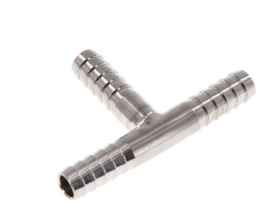 6 mm RVS 1.4301 T-Slangkoppeling [2 Stuks]