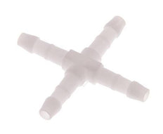 4 mm POM Kruis-Slangkoppeling [10 Stuks]