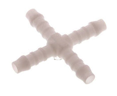 6 mm POM Kruis-Slangkoppeling [5 Stuks]