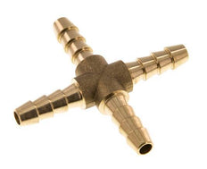 6 mm Messing Kruis-Slangkoppeling [2 Stuks]