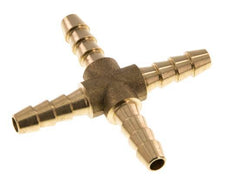 6 mm Messing Kruis-Slangkoppeling [2 Stuks]