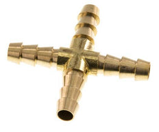 8 mm Messing Kruis-Slangkoppeling [2 Stuks]