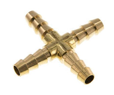 8 mm Messing Kruis-Slangkoppeling [2 Stuks]
