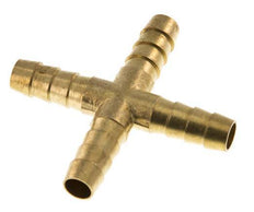 9 mm Messing Kruis-Slangkoppeling [2 Stuks]