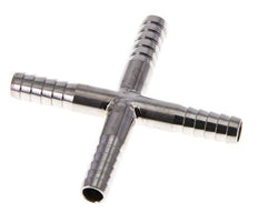 6 mm RVS 1.4301 Kruis-Slangkoppeling