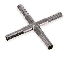 6 mm RVS 1.4301 Kruis-Slangkoppeling