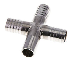 13 mm RVS 1.4301 Kruis-Slangkoppeling