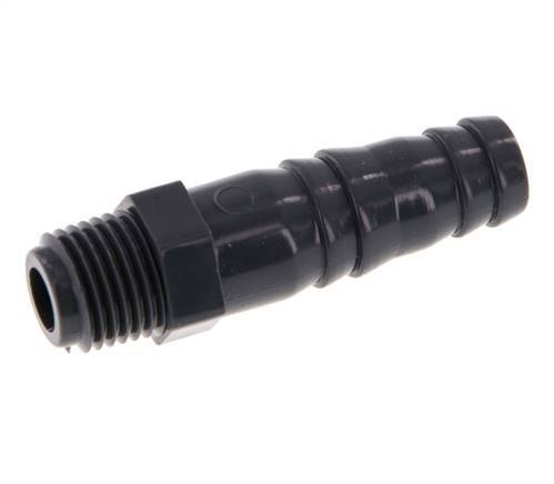 12 mm & G1/4'' PVC-U Slangpilaar Buitendraad 53mm EN 1452-3 [2 Stuks]