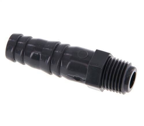 12 mm & G1/4'' PVC-U Slangpilaar Buitendraad 53mm EN 1452-3 [2 Stuks]