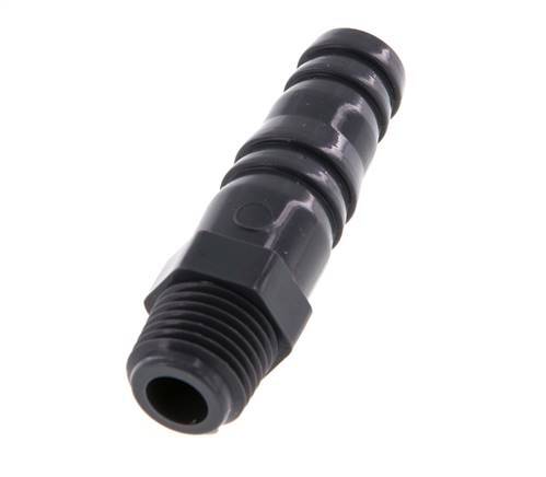 12 mm & G1/4'' PVC-U Slangpilaar Buitendraad 53mm EN 1452-3 [2 Stuks]