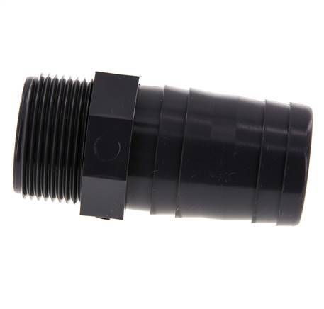 40 mm & G1-1/4'' PVC-U Slangpilaar Buitendraad 92mm EN 1452-3 [2 Stuks]