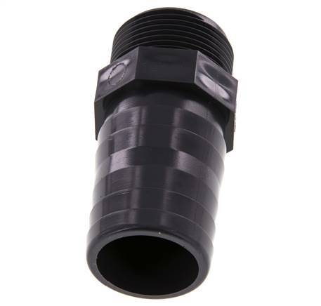 40 mm & G1-1/4'' PVC-U Slangpilaar Buitendraad 92mm EN 1452-3 [2 Stuks]
