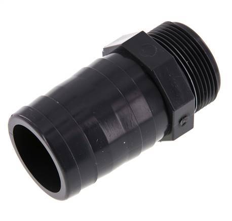 50 mm & G1-1/2'' PVC-U Slangpilaar Buitendraad 99mm EN 1452-3 [2 Stuks]