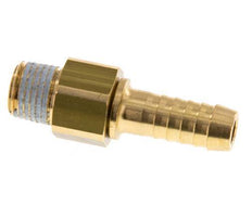 9 mm & R1/4'' Messing Slangpilaar Buitendraad NBR Afdichting Draaibaar