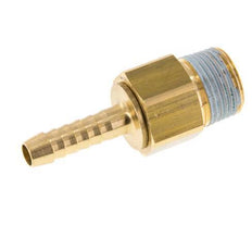 6 mm & R3/8'' Messing Slangpilaar Buitendraad NBR Afdichting Draaibaar