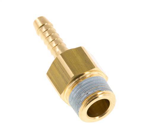 6 mm & R3/8'' Messing Slangpilaar Buitendraad NBR Afdichting Draaibaar