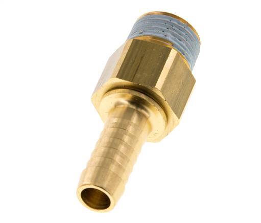 9 mm & R3/8'' Messing Slangpilaar Buitendraad NBR Afdichting Draaibaar