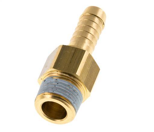 9 mm & R3/8'' Messing Slangpilaar Buitendraad NBR Afdichting Draaibaar