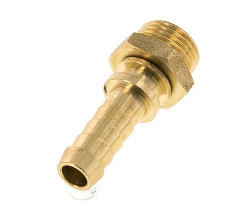13 mm & R1/2'' Messing Slangpilaar Buitendraad FKM Afdichting Draaibaar