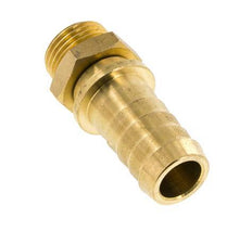 19 mm & R1/2'' Messing Slangpilaar Buitendraad FKM Afdichting Draaibaar