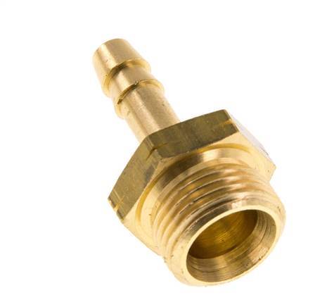 6 mm & G3/8'' LH Messing Slangpilaar Buitendraad [2 Stuks]