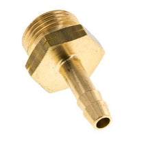 6 mm & G3/8'' LH Messing Slangpilaar Buitendraad [2 Stuks]