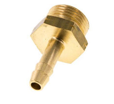 6 mm & G3/8'' LH Messing Slangpilaar Buitendraad [2 Stuks]