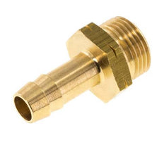9 mm & G3/8'' LH Messing Slangpilaar Buitendraad [2 Stuks]