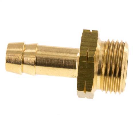 9 mm & G3/8'' LH Messing Slangpilaar Buitendraad [2 Stuks]