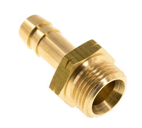 9 mm & G3/8'' LH Messing Slangpilaar Buitendraad [2 Stuks]