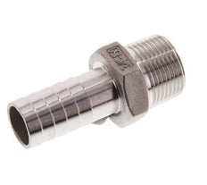 19 mm (3/4'') & 3/4''NPT Stainless Steel 1.4408 Hose Barb Male