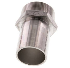 50 mm (2'') & 2''NPT Stainless Steel 1.4408 Hose Barb Male