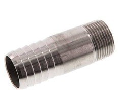 25 mm & R3/4'' RVS 1.4571 Slangpilaar Buitendraad 70mm