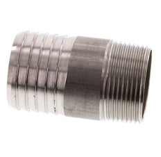 40 mm & R1-1/4'' RVS 1.4571 Slangpilaar Buitendraad 70mm