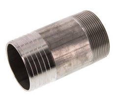 60 mm & R2'' RVS 1.4571 Slangpilaar Buitendraad 100mm