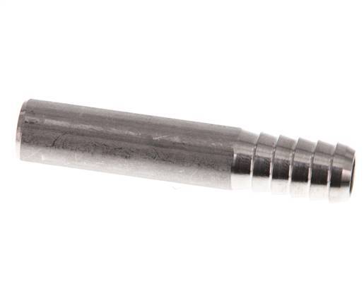 13 mm (1/2'') & 13.5 mm (1/4'') Stainless Steel 1.4571 Hose Barb Male 70mm
