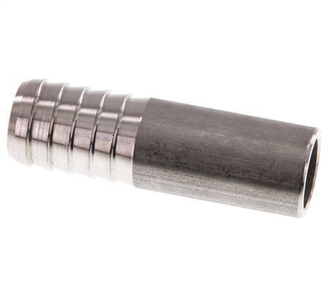 19 mm & 21.3 mm RVS 1.4571 Slangpilaar Lasverbinding 70mm