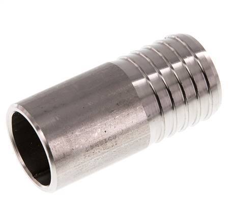 32 mm & 33.7 mm RVS 1.4571 Slangpilaar Lasverbinding 70mm
