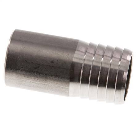 32 mm & 33.7 mm RVS 1.4571 Slangpilaar Lasverbinding 70mm