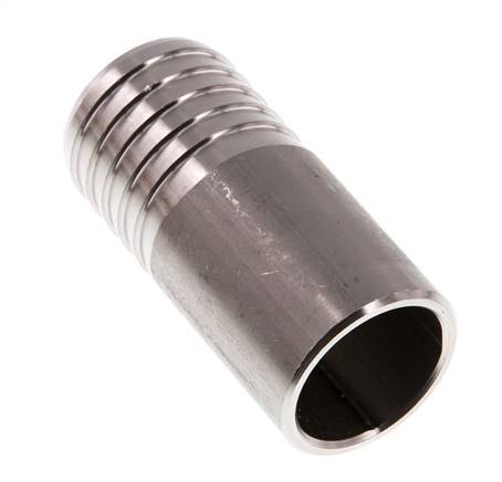 32 mm & 33.7 mm RVS 1.4571 Slangpilaar Lasverbinding 70mm