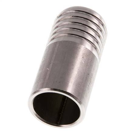 32 mm & 33.7 mm RVS 1.4571 Slangpilaar Lasverbinding 70mm