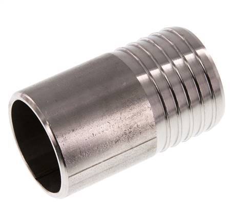 40 mm & 42.4 mm RVS 1.4571 Slangpilaar Lasverbinding 70mm