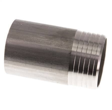 60 mm & 60.3 mm RVS 1.4571 Slangpilaar Lasverbinding 100mm