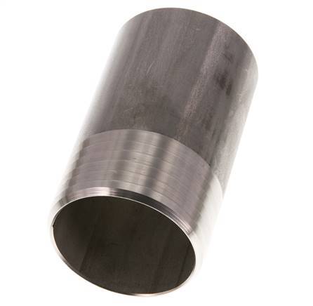 60 mm & 60.3 mm RVS 1.4571 Slangpilaar Lasverbinding 100mm